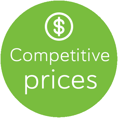Competitive prices icon