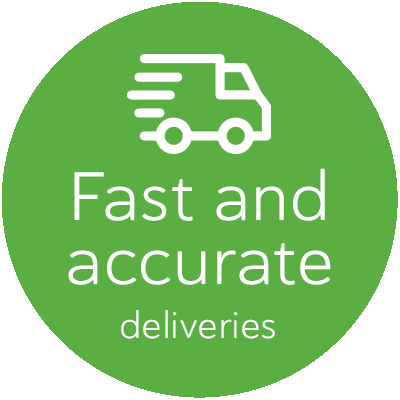 Fast and Accurate Deliveries icon