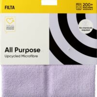 FILTA Upcycled Microfibre Cloth – All Purpose – Purple (30035)