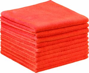 FILTA Commercial Microfibre Cloth Red 40Cm X 40Cm (30115)