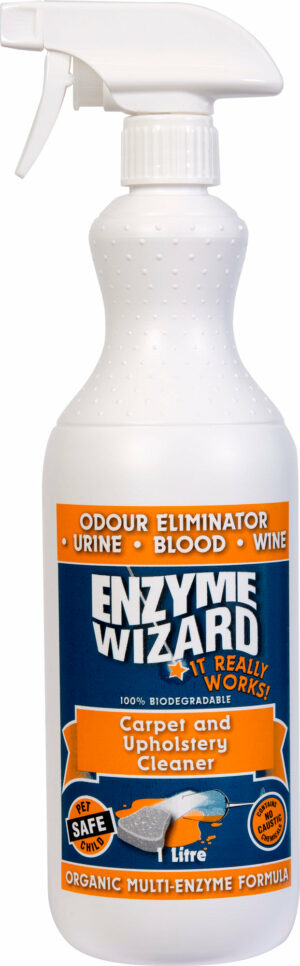 Enzyme Wizard Carpet & Upholstery Cleaner (Rtu) 1 Litre (EWCS1L)