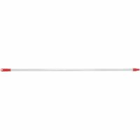 Edco Mop Handle With Nylon Tip Red 1.5M X 25Mm (ED11291)