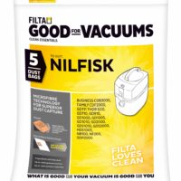 FILTA Nilfisk Gd, Vp Series Sms Multi Layered Vacuum Cleaner Bags 5 Pack (C011) (20016)