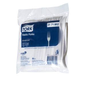 Tork White Plastic Fork (2171862)