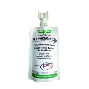 UNGER Stingray Glass Cleaner (Pouches) 150Ml (UNSRGLAS)