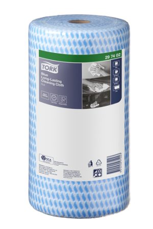 Tork Blue Heavy-Duty Colour Coded Cleaning Cloth (297402)