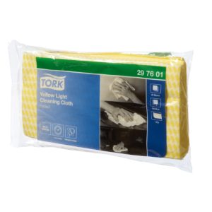 Tork Yellow Colour Coded Cleaning Cloth (297601)