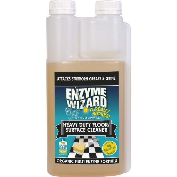 Enzyme Wizard Heavy Duty Floor Cleaner 1 Litre (EWHD1L)