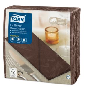 Tork Linstyel® Cocoa Dinner Napkin (478150)