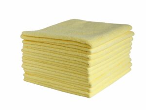 FILTA Commercial Microfibre Cloth Yellow 40Cm X 40Cm (30120)