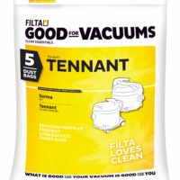 FILTA Tennant 3400 Paper Vacuum Cleaner Bags 5 Pack (C018) (20045)