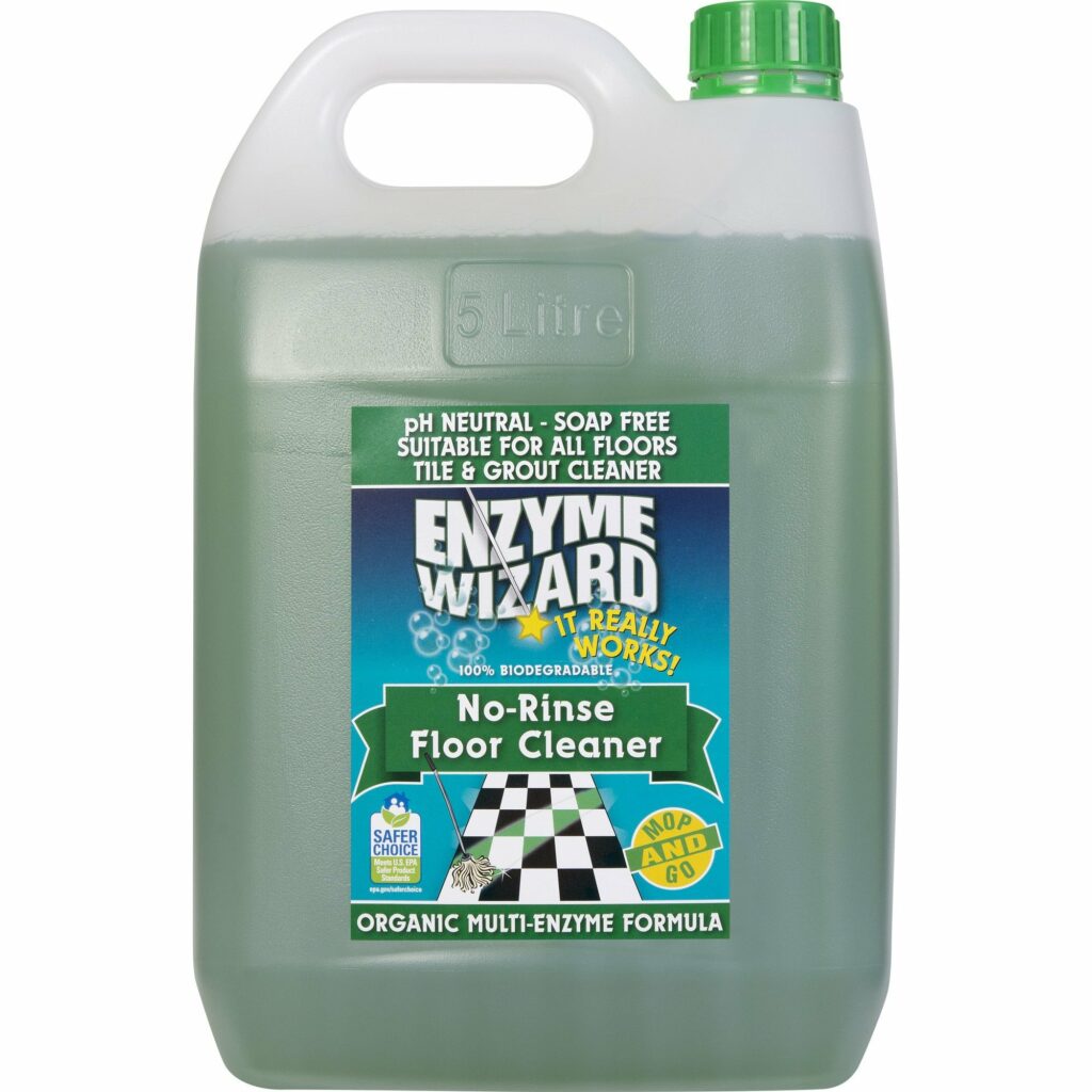 Enzyme Wizard No Rinse Floor Cleaner 5 Litre (Carton of 3) Innoway