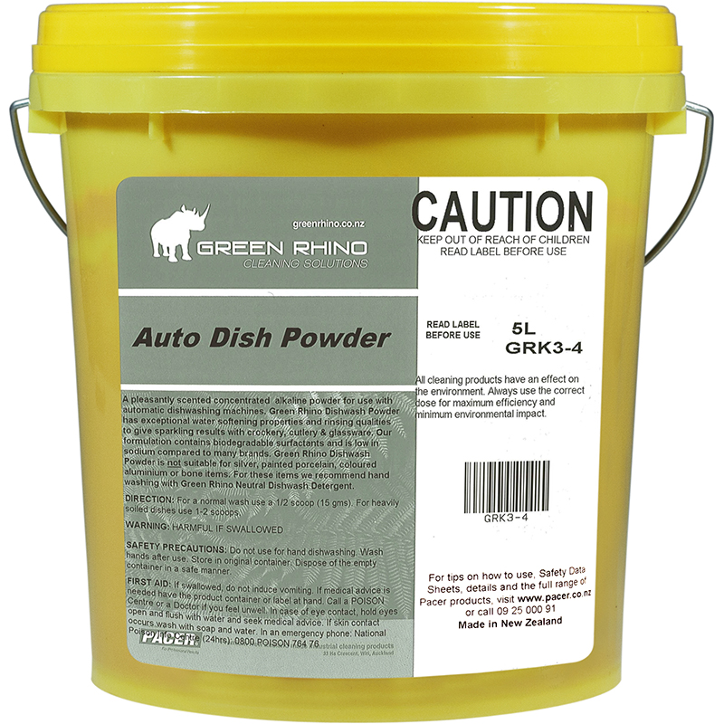 Green Rhino® Auto Dishwash Powder 4Kg (GRK3-4)