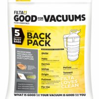 FILTA Common Backpack Sms Multi Layered Vacuum Cleaner Bags 5 Pack (C064) (18008)