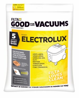 FILTA Electrolux Uz934 Sms Multi Layered Vacuum Cleaner Bags 5 Pack (C008) (11018)