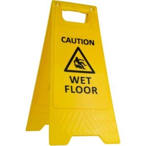 Filta Gala A-Frame Safety Sign – “Wet Floor” Yellow (BASAC11Y)