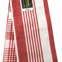 FILTA Cotton Tea Towel Royal Red 2 Pack (45Cm X 70Cm) (31002)