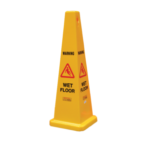 Filta Gala Safety Cone – “Wet Floor” Yellow 900Mm (BASACO4Y)