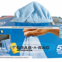 Filta Grab-A-Rag Microfibre Rags Blue 30Cm X 30Cm 50 Pack (39999)