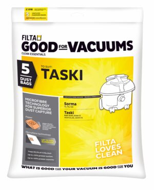 FILTA Taski Sms Multi Layered Vacuum Cleaner Bags 5 Pack (C016) (20040)
