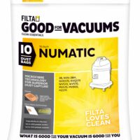 FILTA Numatic 3B Sms Multi Layered Vacuum Cleaner Bags 10 Pack (C015) (20093)