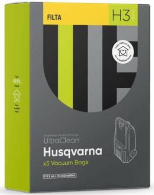 Filta H3 – Ultraclean Husqvarna Sms Multi Layered Vacuum Bags 5 Pack (78010)