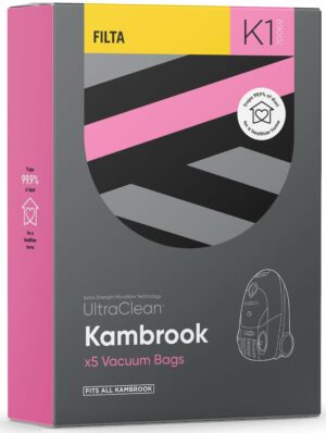 Filta K1 – Ultraclean Kambrook Sms Multi Layered Vacuum Bags 5 Pack (70069)