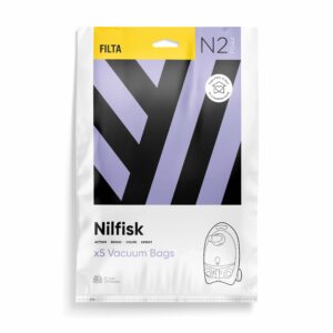 Filta N2 – FILTA Nilfisk Sprint Sms Multi Layered Vacuum Cleaner Bags 5 Pack (F044) (10018)