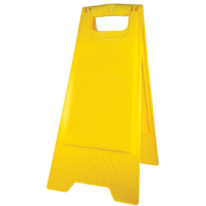 Filta Gala A-Frame Safety Sign – Blank Yellow (BASACSYW)