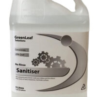 GreenEarth GreenLeaf No Rinse Sanitiser Concentrate 5L (NRS/5)biodegradable, green, eco, eco friendly