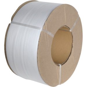 Matthews Packaging & Hygiene PP Machine Strapping Band (White, 12mm) (MPH11060)