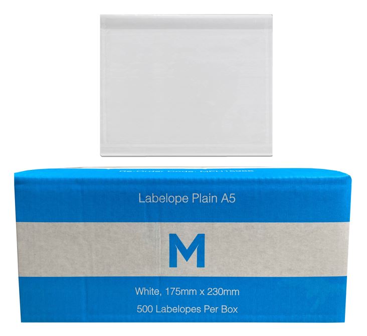 Matthews Packaging & Hygiene Labelope Plain A5 (MPH15986)