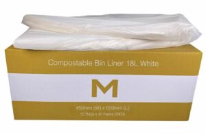 Matthews Packaging & Hygiene FP Compostable Bin Liner 18L (MPH2015)