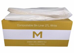Matthews Packaging & Hygiene FP Compostable Bin Liner 27L (MPH2025)