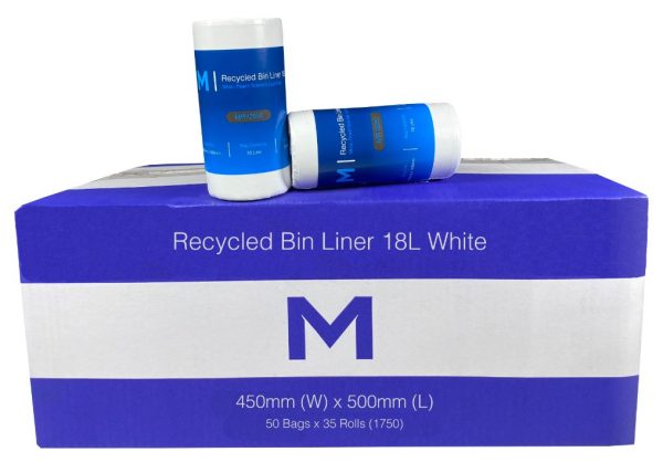 Matthews Packaging & Hygiene POR Recycled Bin Liner 18L (MPH2050)