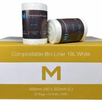 Matthews Packaging & Hygiene POR Compostable Bin Liner 18L (MPH2055)