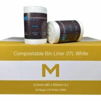 Matthews Packaging & Hygiene POR Compostable Bin Liner 27L (MPH2065)