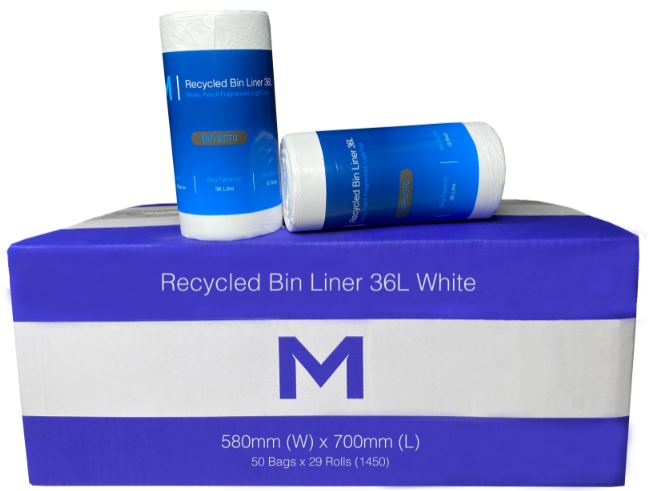 Matthews Packaging & Hygiene POR Recycled Bin Liner 36L (MPH2070)
