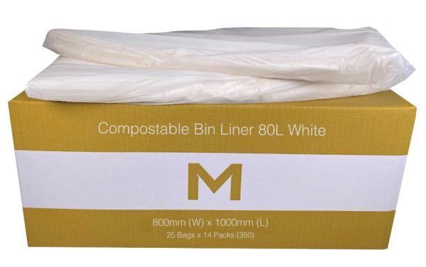 Matthews Packaging & Hygiene FP Compostable Bin Liner 80L (MPH2365)