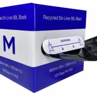 Matthews Packaging & Hygiene DB Recycled Bin Liner 80L (MPH2410)