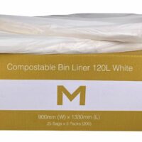 Matthews Packaging & Hygiene FP Compostable Bin Liner 120L (MPH2625)