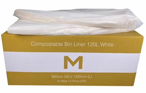 Matthews Packaging & Hygiene FP Compostable Bin Liner 120L (MPH2625)