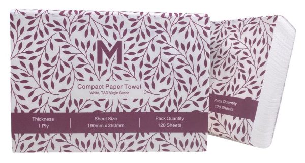 Matthews Packaging & Hygiene Luxury TAD Compact Paper Towel (MPH27145)