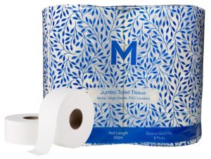 Matthews Packaging & Hygiene Virgin Jumbo Toilet Tissue Pack (MPH27255)