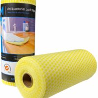 Matthews Packaging & Hygiene Antibacterial Leaf Wipes (Yellow) (MPH27360)