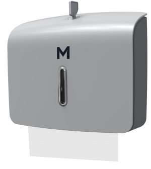 Matthews Packaging & Hygiene Mini Slimfold Towel Dispenser (Silver) (MPH27461)