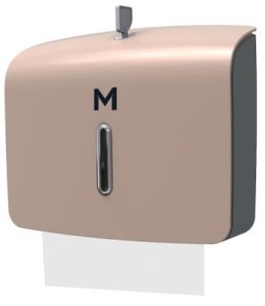 Matthews Packaging & Hygiene Mini Slimfold Towel Dispenser (Gold) (MPH27462)