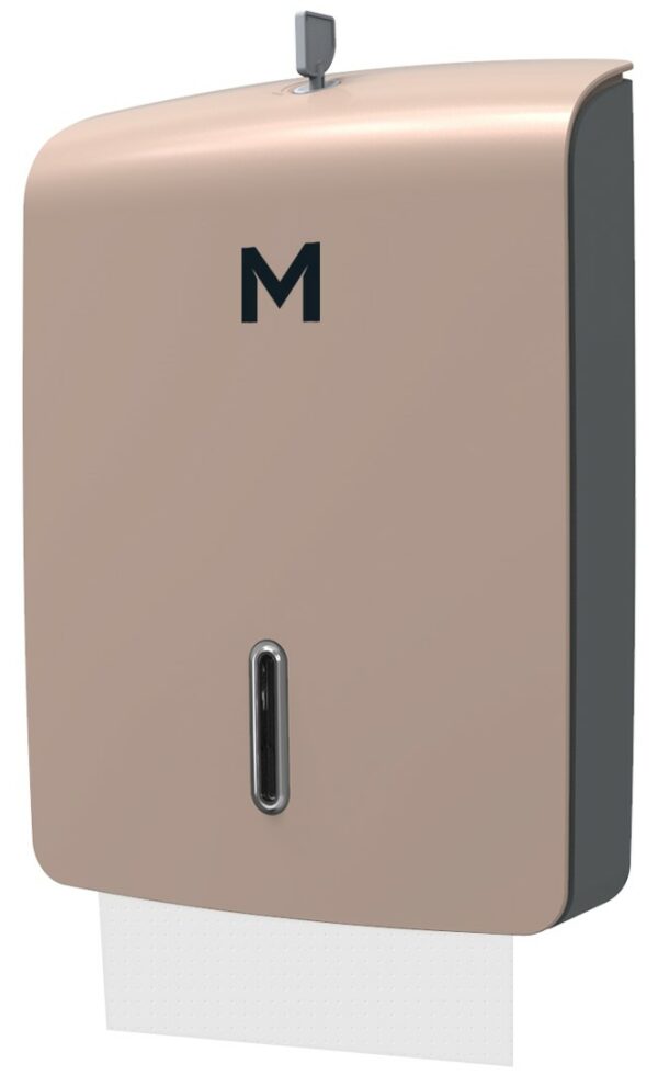 Matthews Packaging & Hygiene Tall Slimfold Towel Dispenser (Gold) (MPH27472)