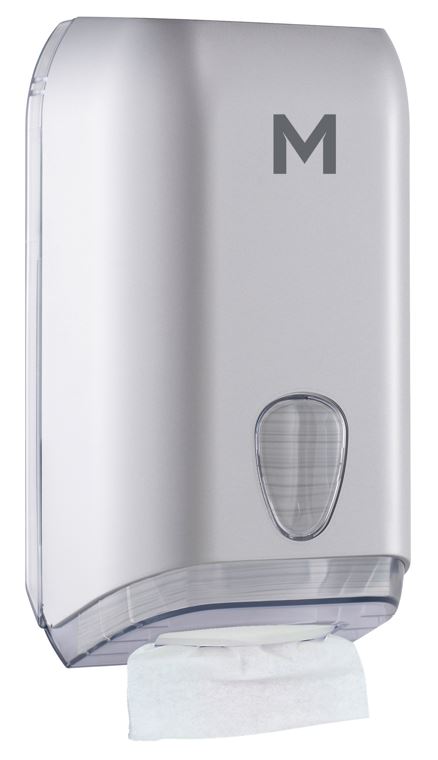 Matthews Packaging & Hygiene Interleave Toilet Tissue Dispenser (Silver) (MPH27521)