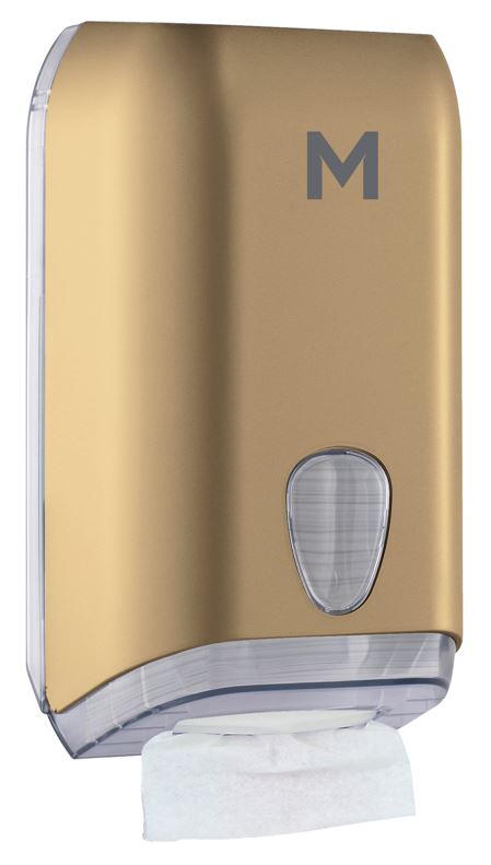 Matthews Packaging & Hygiene Interleave Toilet Tissue Dispenser (Gold) (MPH27523)